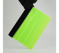 2-Pack Felt Edge Squeegee Tool for Car Vinyl Wrap, Window Tint, & Peel-and-Stick Wallpaper - Professional Bubble Remover with Scratch-Resistant ABS Plastic (green)