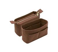 2-Pack Felt Handbag Organizer | Insert Purse Organizer Fits LV Neonoe Perfectly Brown M
