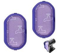 2 Pack Filters Replacement for Dyson DC30/DC31/DC34/DC35/DC44/DC45/DC43H Digital Slim,DC56 Washable Pre-Filter Replacement for Dyson Vacuum Cleaners,Replacement Part #917066-02(Purple)