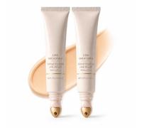 2 Pack Fine Line Blurring Face Primer for Mature Skin, Hydrating Makeup Base with Vitamin C & Niacinamide, Pore Blurring Primer with Cooling Applicator, Smooth Soft-Matte Finish, 2 x 15g