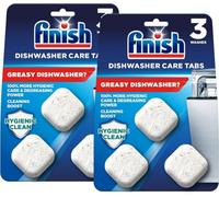 2 Pack Finish In-Wash Dishwasher Cleaner Deep Cleaning Tabs Remove Grease Limescale And Odour Twin Pack Bosch Siemens Smeg