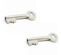 2 Pack Fire Brigade Locks: Durable Keys for FB Padlocks