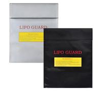 2 Pack Fireproof Bag, 23*30CM Fireproof Money Bag, Small Fireproof Document Bag, Fireproof Envelope with velcro-Closure, Waterproof Cash Pouch for Valuables Jewelry Cash Passport Invoices A4 Documents