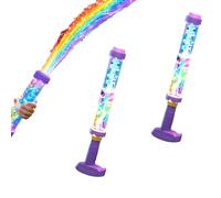 2 Pack Fireworks Water Blaster Squirt Guns for Kids & Adults, LED Creativity Squirt Water Blaster Guns Pops Like Magic Firework Spray Toys for Backyard Beach Birthday Party Outdoor Games