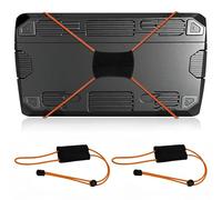 2 Pack Fish Finder Cover Straps - Adjustable Bungee Graph Cover Secure Strap for Travel, Keeps Fishing Graph Screen Covers in Place, Fits Up to 18" Screens