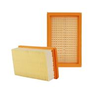 2 Pack Flat Pleated Filter Replacement for Karcher 2.863-005.0 WD4 WD5 WD6 MV4 MV5 MV6 Wet & Dry Vacuum Cleaner Accessories, Wet and Dry Multi-Purpose Vacuum Filters Replacement