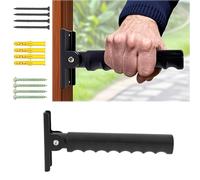 2 Pack Flip Up Grab Bar for Doorways Doorframe Stairs Steps, Folding Safety Assist Handles for Seniors, Non-Slip Grip Bar for Elderly, Disabled, Doorway Stair Assist Support Grip Handle