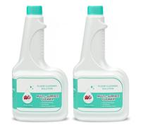 2-Pack Floor Cleaner Solution for Eufy X10 Pro Omni, C20 Omni, X9 Pro, X8 Pro Series, L60/L35/G30/G40 Hybrid, 473ml, Low-Foam & Streak-Free, 1:200 Concentrated Cleaning Solution