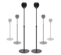 2-Pack Floor Homepod Mini Stand,Height Adjustable 15.7 In-31.4 in Black
