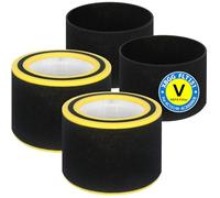 2 Pack FLT151 Filter V Replacement Filter Compatible with Germ-Guardian AC3000W AC3000B AC151 Airsafe Series Air Purifier, AC3000 True HEPA Replacement Filter V Part No. FLT151