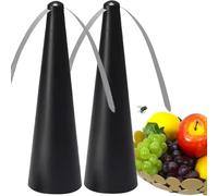 2 Pack Fly Fan For Table -Fly Spinner For Table- Flys Repellents Fan | Portable USB Plug-in & Batteries Powered,Silent Fly Deterrents, Fly Away Dugs Mosquitoes For Picnic, Restaurant, Party, Home,