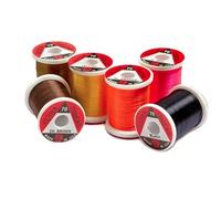 2 PACK, Fly Tying Thread, UTC Thread, Choice of colours, Size 140 or 70 Denier (Dk Brown, 140)