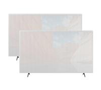 2 Pack Foam Flat Screen TV Cover for Moving Fits Up to 65''W x 36''H TV Display Screen Protector for Protection During House Moving, Storing, Painting or Home Renovation Packing Cushioning Supplies