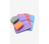 2 Pack Foldable EVA Foam Camping Seat Pad - Lightweight Outdoor Sitting Mat for Hiking, Picnic & Travel BLUE & RED