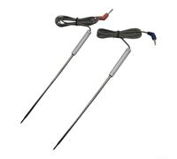 2 Pack Food Thermometer Sensors for ThermoPro TP16 TP09 TP08 - High Heat Resistant Temperature Probe Replacement 8 Inch Tip 40 Inch Wire for Grilling Roasting