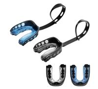 2 Pack Football MouthGuard with Straps and Case,Kid Mouth Guard Youth Football Mouthpiece,Kid Sports Mouth Guard for Boxing, Basketball, MMA, Lacrosse,Hockey,MouthGuard for Kid&Youth