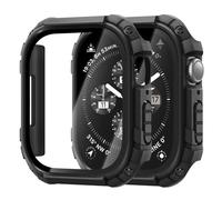 2 Pack for Apple Watch Cover, Rugged Armor Case Compatible with iWatch 11/10 46mm with Built-in Touch Sensitive Tempered Glass Screen Protector