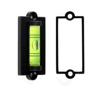 2 Pack for Bullseye Leveler with Degree Scale for Horizontal and Vertical for Level Measurement, Clear Bubble Inclinometer Square Tool