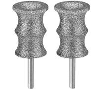 2-Pack for Dremel Dog Nail Grinder Bits - Diamond Tip Refill Replacement Heads Attachment for 7760-PGK & 7350-Pet, Fits Small, Medium, Large Dogs & Cats Pets with Thick or Hard Nails