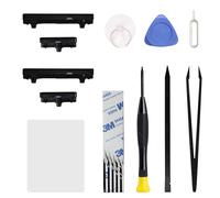 2 Pack for Galaxy Note 10 Plus Power Volume Button Replacement Repair Part, Side Buttons Compatible with Note 10 Plus, with Toolkit, Black