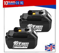 2 Pack For Makita BL1840 Battery BL1860 LXT 18V Li-ion 5.0ah Battery BL1850 TOOL