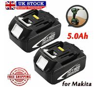 2 Pack FOR Makita BL1850 2x 18V 5Ah LXT Li-ion Makstar Battery LXT Cordless TOOL