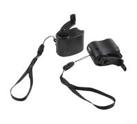 2 Pack for mini Hand Crank Generator USB Mobile Phone for charger Manual Dynamo Power Supply for Outdoor Survival Black Small