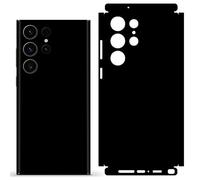2 Pack for Samsung Galaxy S23 Ultra Phone Sticker Skin Wrap 3m Vinyl Ultra Thin Slim Ultralight Decal Glass Protector Film Protective for Back Side Borders Camera Multiple Color Options