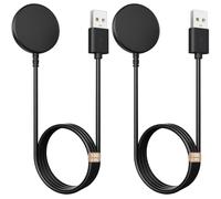 2 Pack for Samsung Galaxy Watch Charger for Galaxy Watch 8/8 Classic,100cm | for Samsung Galaxy Watch Ultra/7/6/6 Classic/5/5 Pro/4/4 Classic/3/Active 2/Active/FE USB A Magnetic Docks(Not for 9/Ultra 2)