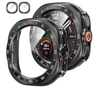 [2 Pack]for Samsung Galaxy Watch Ultra2 2026 Screen Protector Case Cover | PC Bumper Accessories, HD Tempered Glass Scratch-Resistant High Sensitive Protective Film, for Women Men