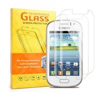 2 Pack For Samsung Galaxy Young S6310 Tempered Glass Screen Protector, 9H Hardness, Anti-Scratch HD Clear