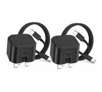 2 Pack For Sony Xperia 1 VI 1 V 5 V 10 VII VI 10 V Pro-I 1 IV 5 5 VII 5 VI IV 10 IV Charger Plug and Cable 20W Dual Port USB C Fast Charger 60W Braided Type C Charging Cable UK Mains Adapter