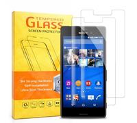 2 Pack For Sony Xperia M4 AQUA Tempered Glass Screen Protector 9H Hardness, Anti-Scratch, Anti-Bubble, Case Friendly