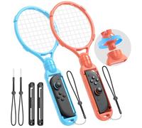2 Pack [for Switch 2/1/OLED] Tennis Racket for Nintendo Switch 2/1/OLED for Joy-Con, Game Accessories for Mario Tennis Aces, Lanyard Separable Hand Grip for Switch 2 2025,Accessories for Switch Sports