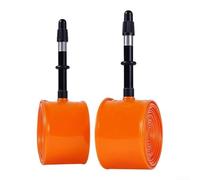 2-Pack for tpu Bicycle Inner Tube 700c for presta 65mm Valve | Ultra-light 0.3mm wall, fits 700x23-32C tires, 45mm valve for shallow rims, includes tire lever
