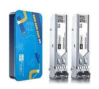 2 Pack for Ubiquiti UniFi UF-SM-1G, 1000BASE-LX SFP Transceiver, 1.25G SFP to LC Multimode Fiber Module Also Compatible with Cisco GLC-LH-SMD, Mikrotik, Meraki, Netgear AGM732F, D-Link and More