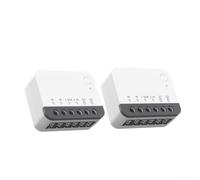 2 Pack for zigbee Smart Relay Switch ZBMINIR2 for EWELINK App Remote Control - Works with for alexa Google Home - Fits Behind Wall Touch Glass Panel Switches - 10A 120V for mini Module