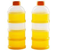 2-Pack Formula Milk Powder Dispenser for 2x4 Feeds
