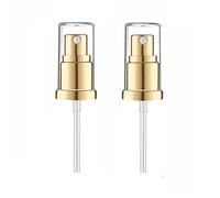 2 Pack Foundation Pump for Estee Lauder Double Wear Liquid, Replacement DW Pressure Head (Gold)