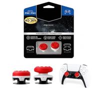 2 Pack FPS Red Thumbsticks for PS4 and PS5 1 High-Rise and 1 Mid-Rise | Control Freaks for PS5 FPS Fr alaxy Red Performance Thumbsticks for Enhanced Gaming Precision Comfort for PlayStation