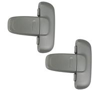 2 Pack Fridge Lock for Children, Home Fridge Door Lock Baby Safety Refrigerator Lock for Refrigerator Door Freeze Door (Grey)