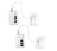 2 Pack Fridge Locks, Universal Combination Lock for Doors, Windows, Cabinets, Drawers