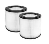 (2 Pack) FY0194 Replacement HEPA Filter Compatible with Philips AC0820/30, AC0820/10, AC0830/10, AC0819/10, 800 Series Compact Air Purifier, H13 True HEPA Filter (FY0194/30)