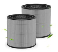 2 Pack FY0900 Replacement Filter Compatible with Philips 800 & 900 Series, AC0819, AC0820, AC0920, AC0921, AC0950, AC0951 Air Purifiers, 2-in-1 H13 Replacement HEPA Filter+ Active Carbon, FY0900/30