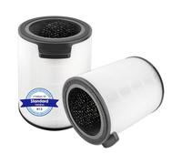 (2 Pack) FYM860/30 Replacement Filter for Philips Air Purifier AMF870 and AMF765, H13 True HEPA Filter, Activated Carbon Filter, 3-in-1 Filters, 3 Stage Filtration (FYM860/30)
