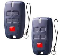 2 Pack Garage Door Remote Control for BFT MITTO B2, 433.92MHZ Electric Gate Fob, 4 Channels Garage Door Remote Fit for Rolling BFT Mitto 2, Kleio, Ghibli, TRC 2, TR (2PCS)