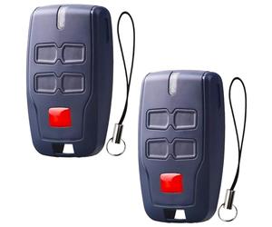 2 Pack Garage Door Remote Control for BFT MITTO B2, 433.92MHZ Electric Gate Fob, 4 Channels Garage Door Remote Fit for Rolling BFT Mitto 2, Kleio, Ghibli, TRC 2, TR (2PCS)