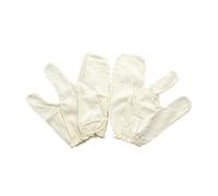 2 Pack Garshana Gloves Raw Silk Massage Gloves for Ayurvedic Dry Brushing Bath Scrubbing Shower Reusable Exfoliating Mitt with Elastic Wristband
