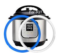 2 Pack gasket repalcement parts for Instant Pot pressure cooker Mini 3QT