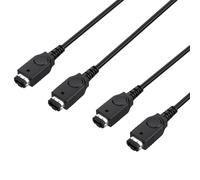 2 Pack GBA Link Cable, Replacement 2 Player Link Cable for Nintendo Gameboy Advance SP/Gameboy Advance - Compatible with GBA & GBA SP 3.9FT